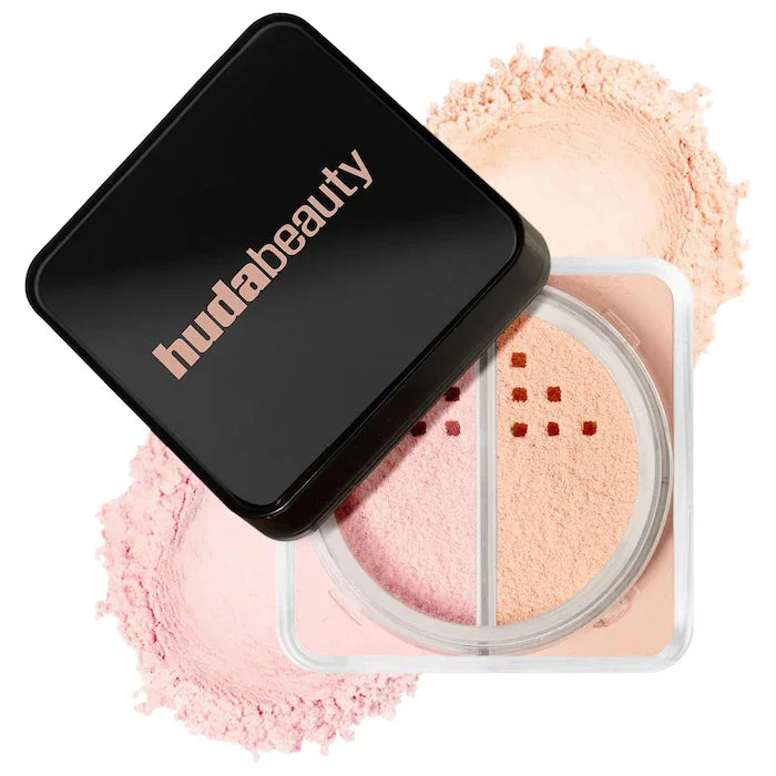 2 Colors Easy Bake Loose Powder Brightening Correcting Duo