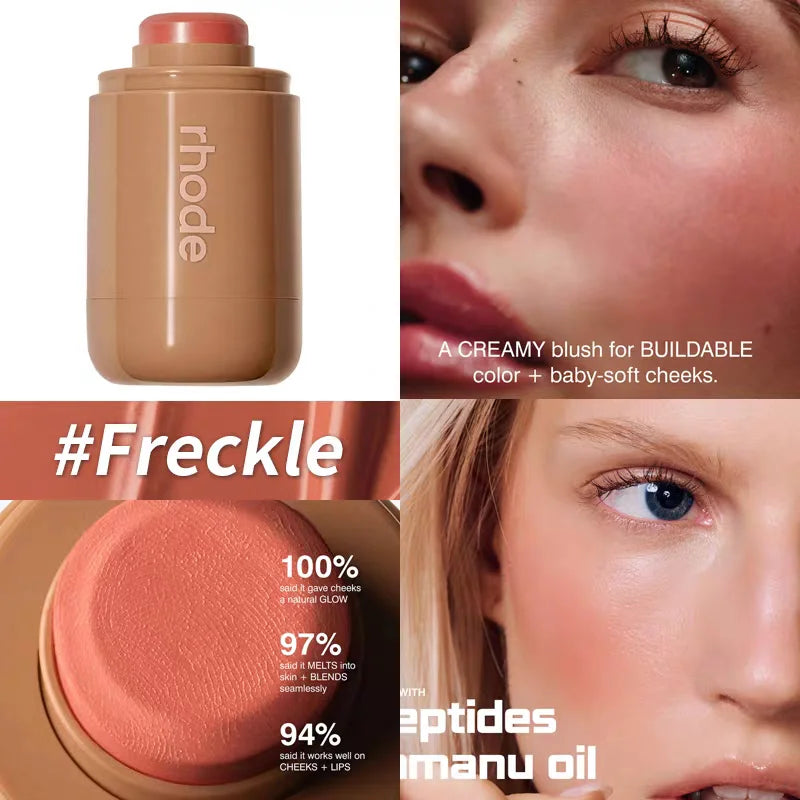 Makeup Cheek Blush Cream Blusher Stick Lip Gloss