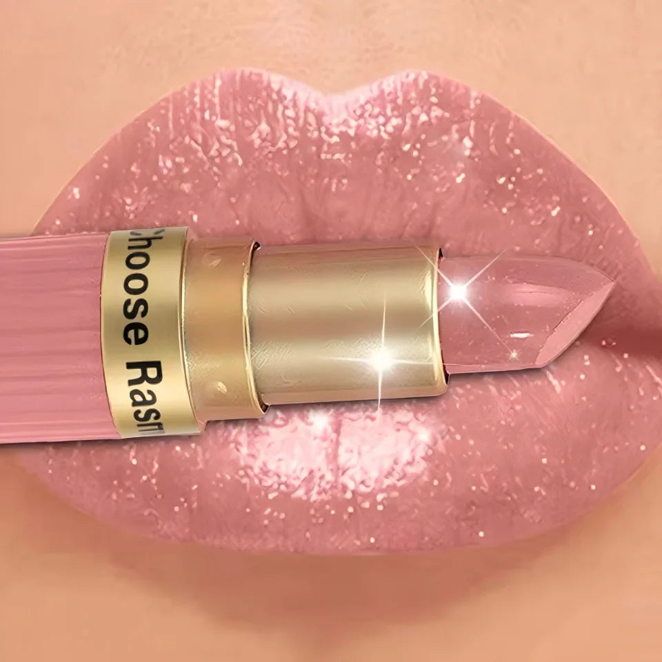 Pink Glitter Velvet Waterproof Lipstick