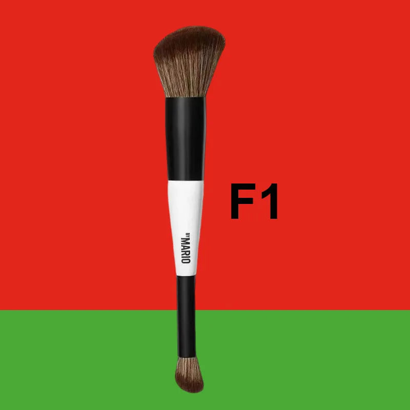 Highlight Blush Makeup by Mario Brush with Soft Fiber Hair