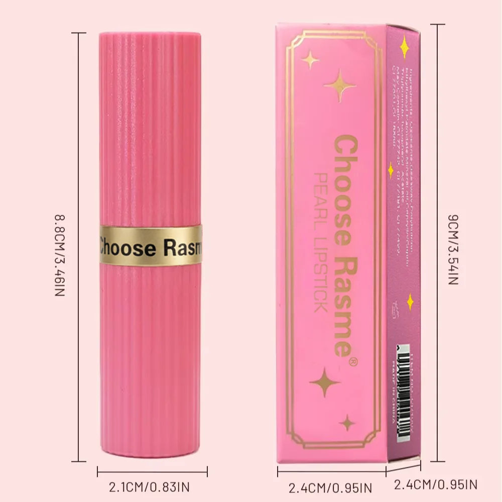 Pink Glitter Velvet Waterproof Lipstick